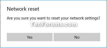 command prompt reset network settings