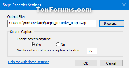 Open and Use Steps Recorder in Windows-steps_recorder_settings-2.png