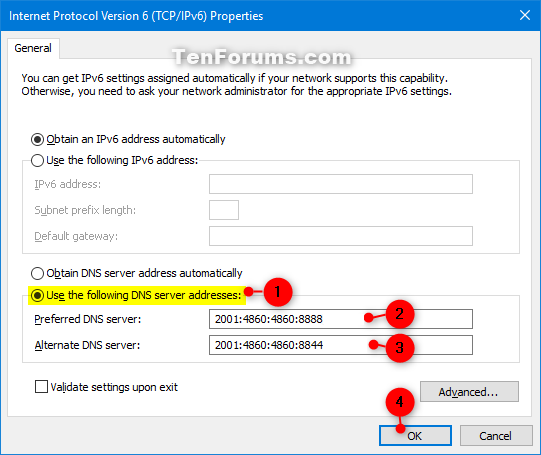 Change IPv4 and IPv6 DNS Server Address in Windows-change_ipv6_dns-5.png