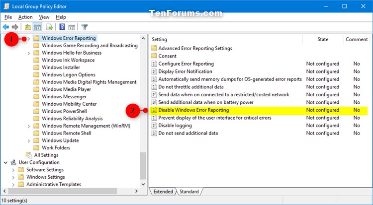 Enable or Disable Windows Error Reporting in Windows 10-windows_error_reporting_gpedit-2.jpg