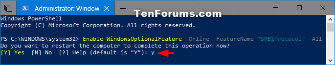 Enable or Disable SMB1 File Sharing Protocol in Windows-smb1_powershell-3.png