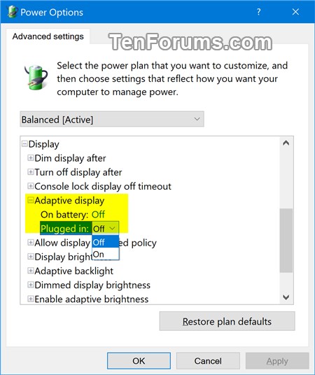 Add or Remove Adaptive display from Power Options in Windows-adaptive_display.jpg