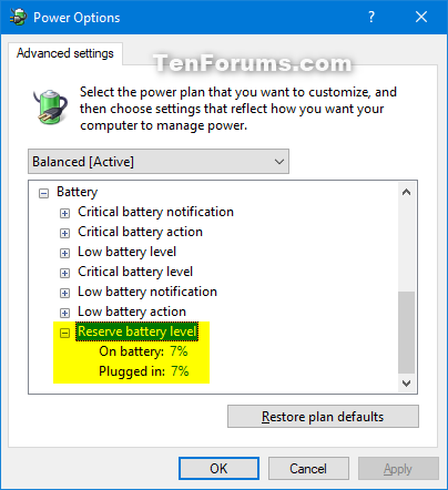 Add or Remove Reserve battery level from Power Options in Windows-reserve_battery_level.png