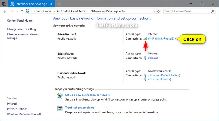 View Wireless Network Signal Strength in Windows 10-network_and_sharing_center.jpg