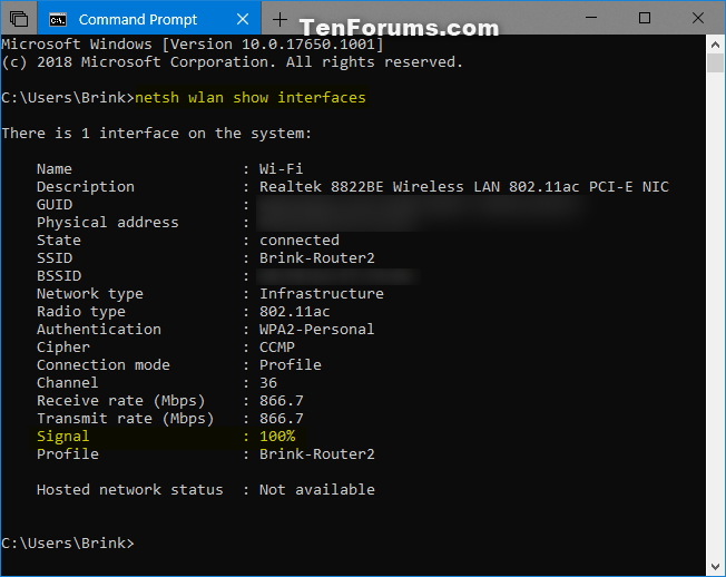 View Wireless Network Signal Strength in Windows 10-signal_strength_netsh_command.png