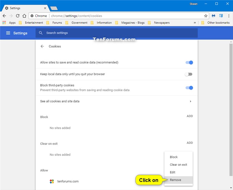 Allow or Block Cookies in Google Chrome in Windows-chrome_remove_cookie_exception-2.jpg