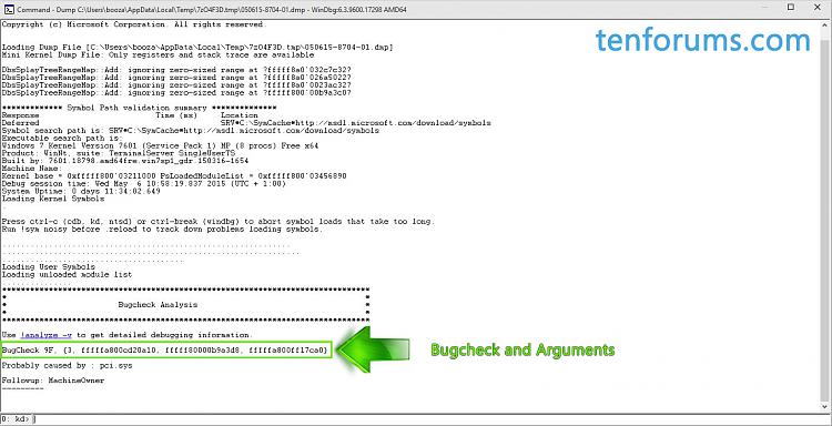 WinDBG - The Basics for Debugging Crash Dumps in Windows 10-windbg-command-1.jpg