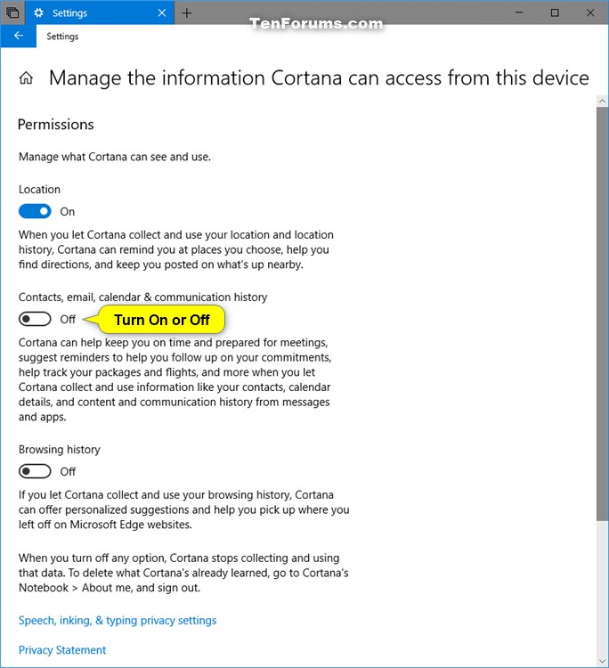 Turn Off Cortana Contacts, Email, &amp; Calendar Permissions in Windows 10-cortana_contacts_email_calendar_communication_history_permissions-2.jpg