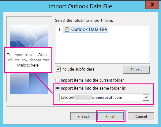 Import Outlook Email, Contacts, and Calendar from PST file-outlook_2016_import_pst-5b.png