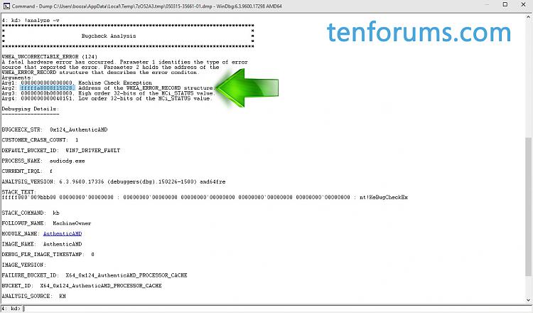 WinDBG - The Basics for Debugging Crash Dumps in Windows 10-0x124-2.jpg