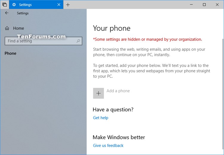 Enable or Disable Phone-PC Linking for Continue on PC in Windows 10-phone-pc_linking_disabled.jpg