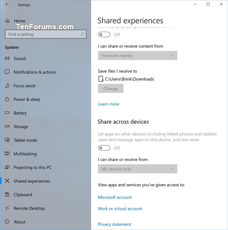 Enable or Disable Shared Experiences in Windows 10-shared_experiences-2.jpg