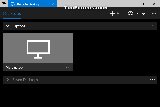 Add Remote Desktop Connection in Remote Desktop app on Windows 10 PC-add_remote_desktop_connection_in_app-8.png