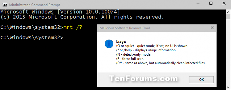 Malicious Software Removal Tool in Windows-command.png