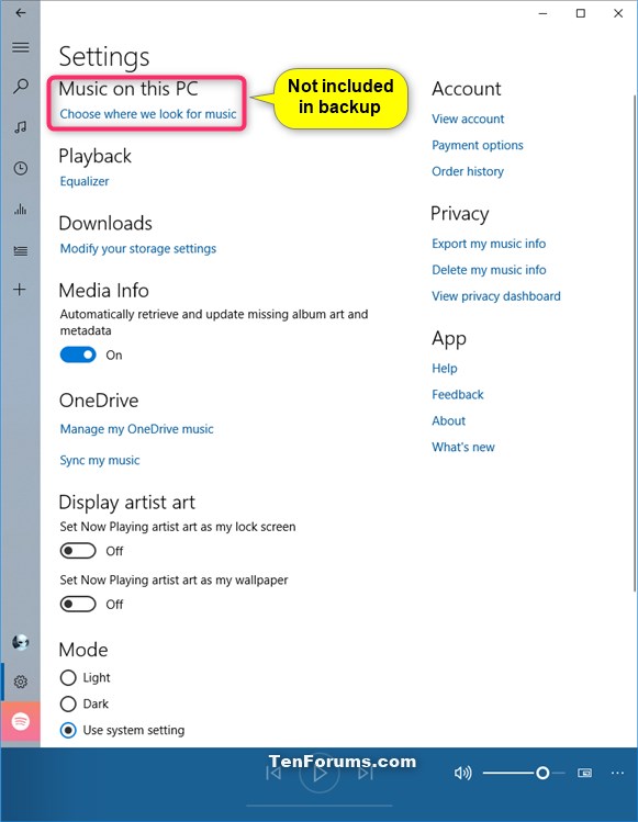 Backup and Restore Groove Music app Settings in Windows 10-groove_music_settings.jpg