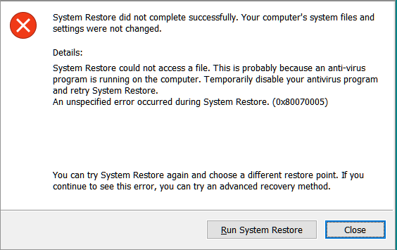 Automatically Create System Restore Point on Schedule in Windows 10-system-restore-error.png