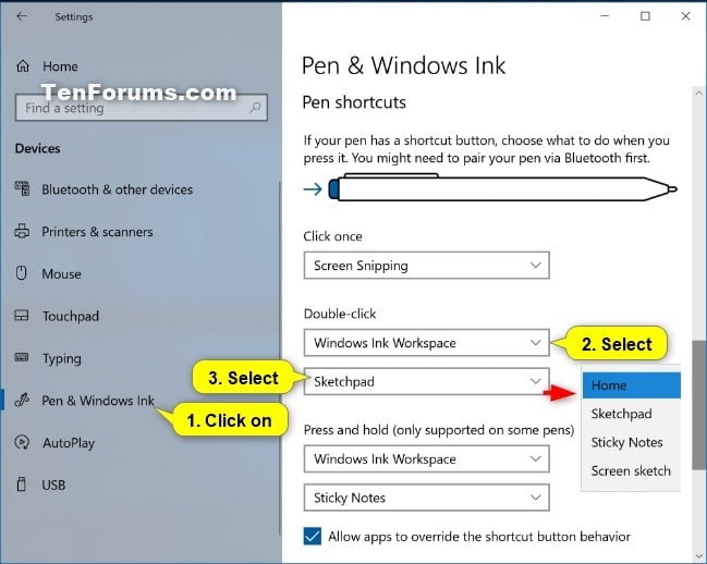 Change Pen Shortcut Button Settings in Windows 10-pen_shortcuts_double-click-2.jpg