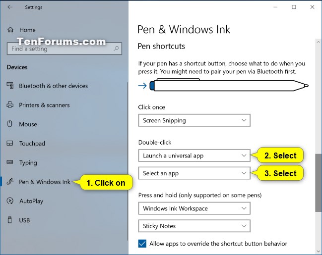 Change Pen Shortcut Button Settings in Windows 10-pen_shortcuts_double-click-5.jpg