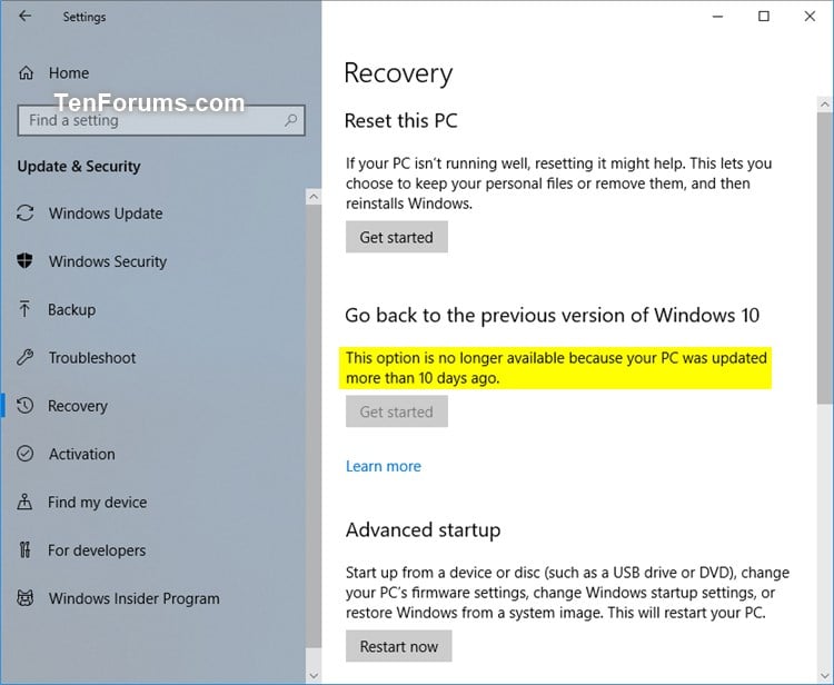 Set Number of Days can Go Back to Previous Version of Windows-recovery_settings.jpg