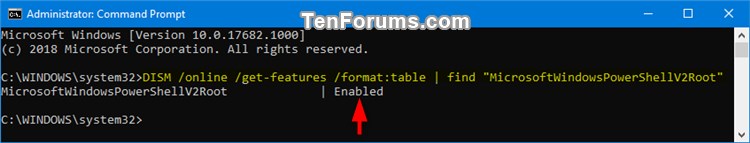 Enable or Disable Windows PowerShell 2.0 in Windows 10-check_powershell_2_state_command-2.jpg