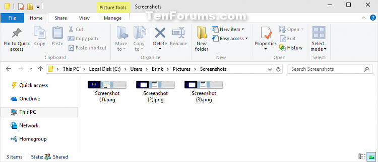 Take Screenshot in Windows 10-screenshots_folder.png