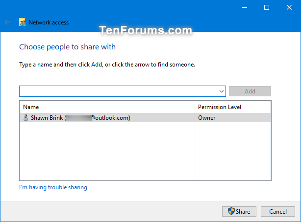 Share Files and Folders Over a Network in Windows 10-specific_people-1.png