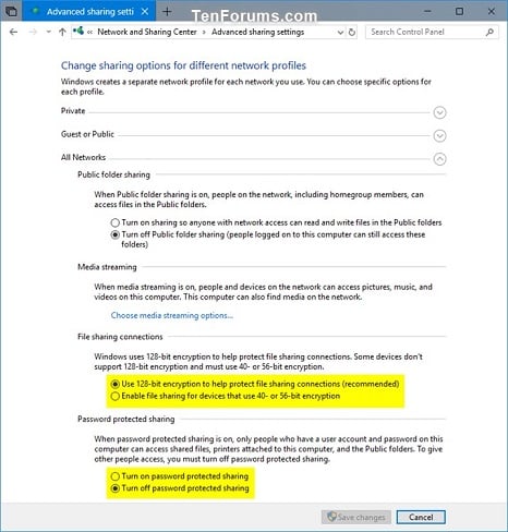 share files over network