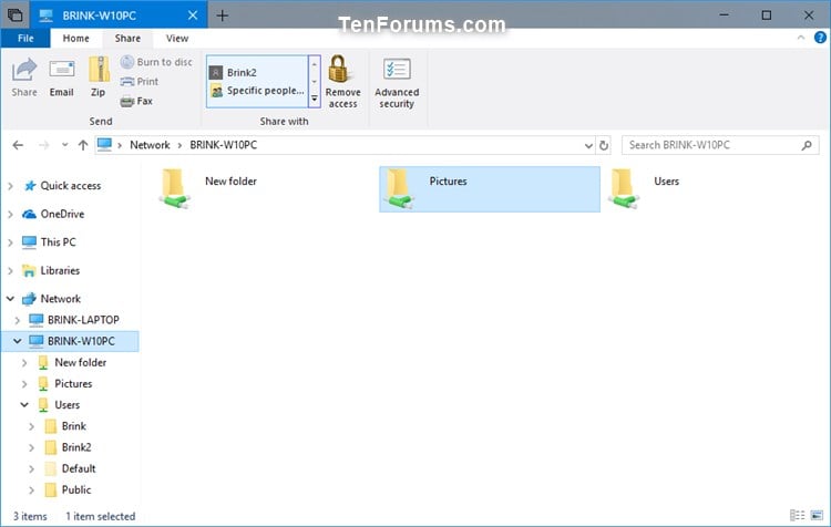 View All Network Shares on a Windows PC-network_in_file_explorer.jpg