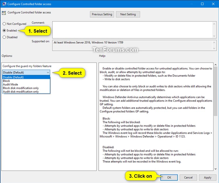 How to Enable or Disable Controlled Folder Access in Windows 10-controlled_folder_access_gpedit-2.jpg