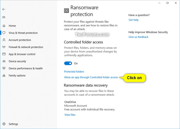 Add or Remove Allowed Apps for Controlled Folder Access in Windows 10-windows_defender_controlled_folder_access-3.jpg