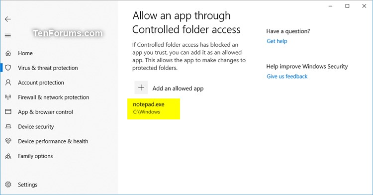 Add or Remove Allowed Apps for Controlled Folder Access in Windows 10-windows_defender_controlled_folder_access-6.jpg