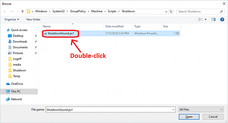 Play Sound at Shutdown in Windows 10-add_ps1.png