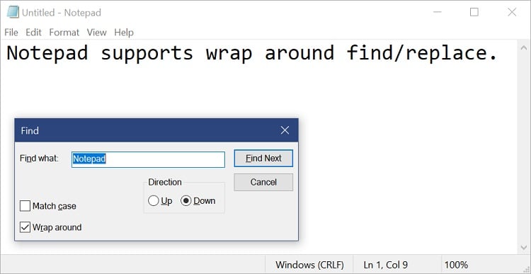 Windows command find and replace text