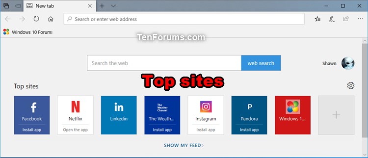 Change what New Tabs in Microsoft Edge Open with-microsoft_edge_top_sites_new_tab.jpg