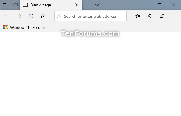 Disable Web Content on New Tab Page in Microsoft Edge in Windows 10-new_tab_blank_page.png