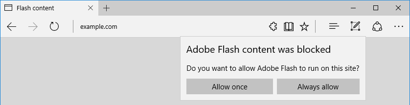 how to unblock adobe flash player 