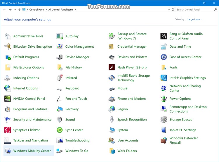 Open Windows Mobility Center in Windows 10-mobility_center_control_panel.jpg