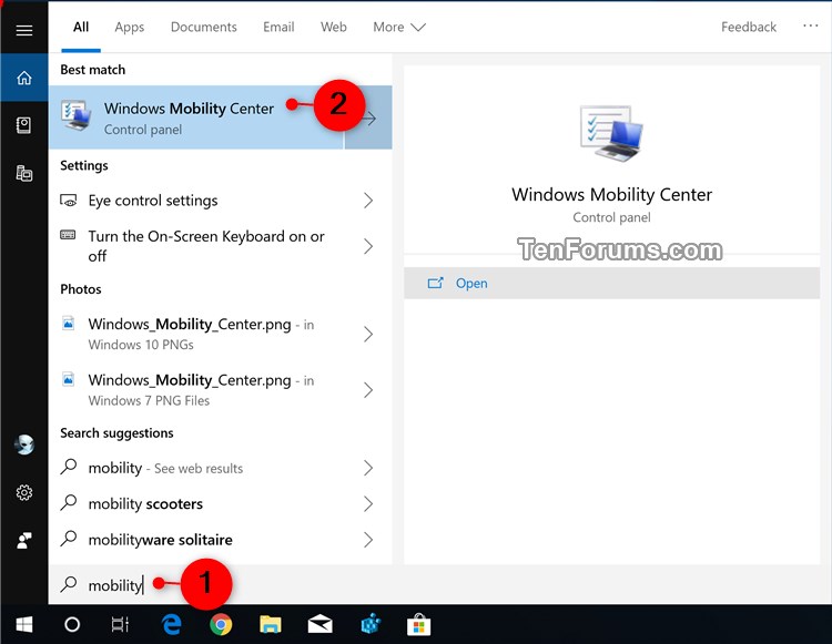 Open Windows Mobility Center in Windows 10-mobility_center_search.jpg