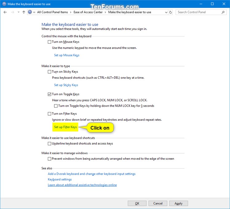 Turn On or Off Filter Keys in Windows 10-filter_keys_control_panel-3.jpg