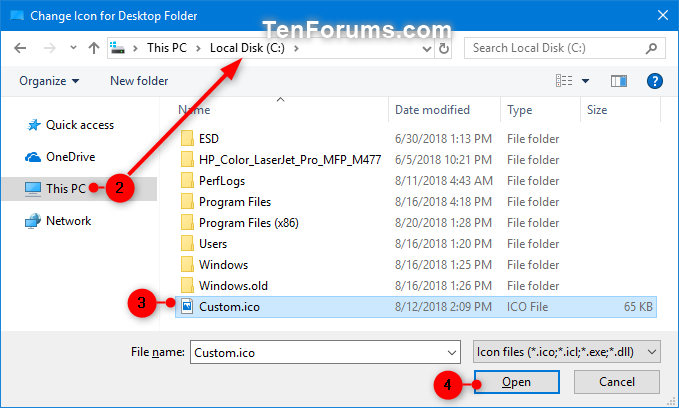 Change or Restore Desktop Folder Icon in Windows-desktop_folder_change_icon-3.png