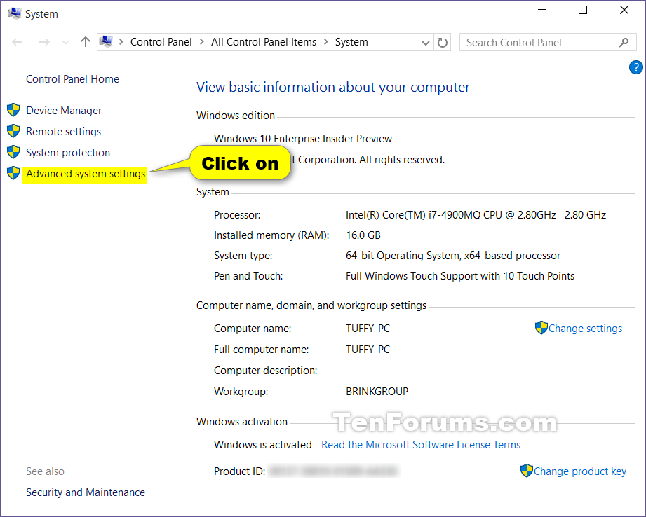 how to change visual effects settings in windows 10