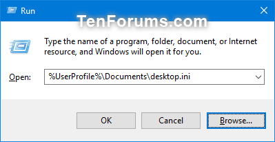 Change or Restore Documents Folder Icon in Windows-run.png