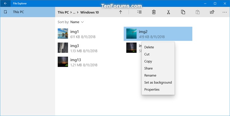 Create File Explorer UWP app Shortcut in Windows 10-file_explorer_uwp-2.jpg