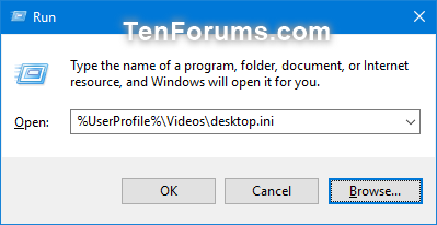 Change or Restore Videos Folder Icon in Windows-run.png