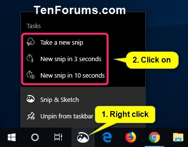 Take a Screen Snip with Snip and Sketch in Windows 10-snip_and_sketch_taskbar.jpg