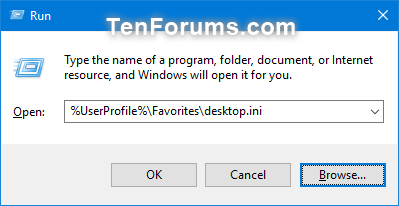 Change or Restore Favorites Folder Icon in Windows-run.png