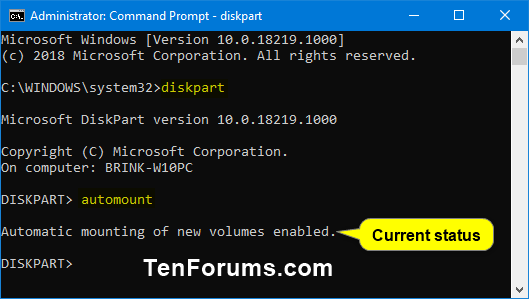 Enable or Disable Automount of New Disks and Drives in Windows-diskpart_automount.png