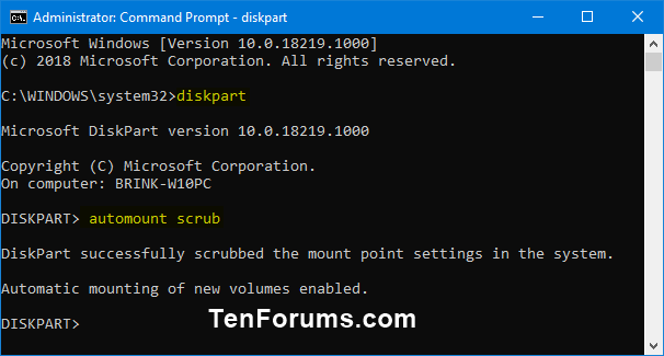 Remove Drive Letter in Windows 10-diskpart_automount_scrub.png