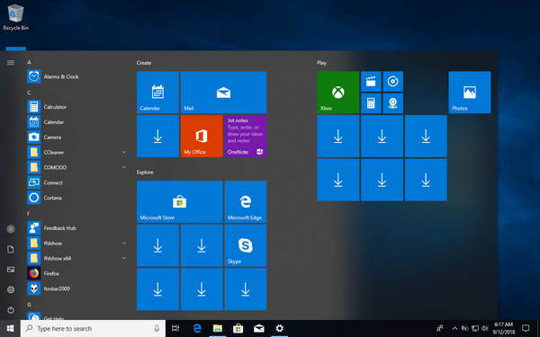 Start Menu Troubleshooter in Windows 10-start1.png
