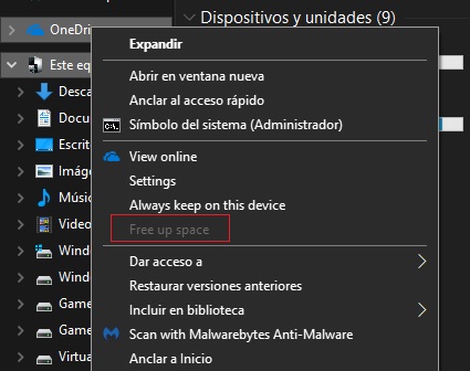 Change Location of OneDrive Folder in Windows 10-free-up.jpg